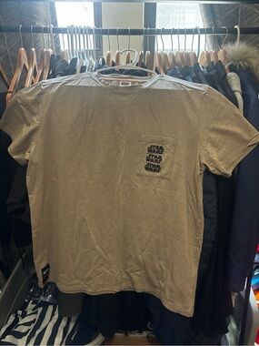 Star Wars Men's Short Sleeve Pocket Tee - Taupe